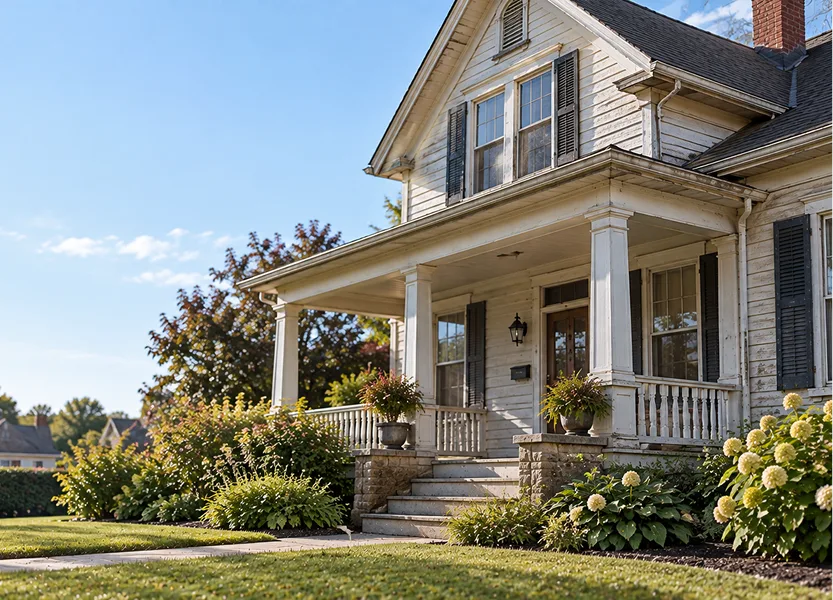 Pressure washing in Saline, Michigan
