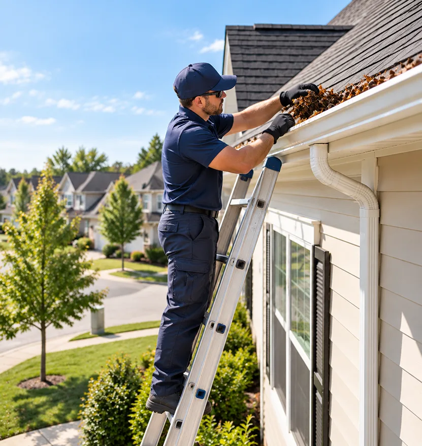 Pressure washing in Saline, Michigan