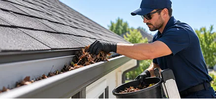 Gutter cleaning and repair in Ann Arbor, Michigan