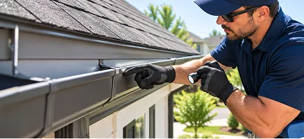 Gutter cleaning and repair in Ann Arbor, Michigan