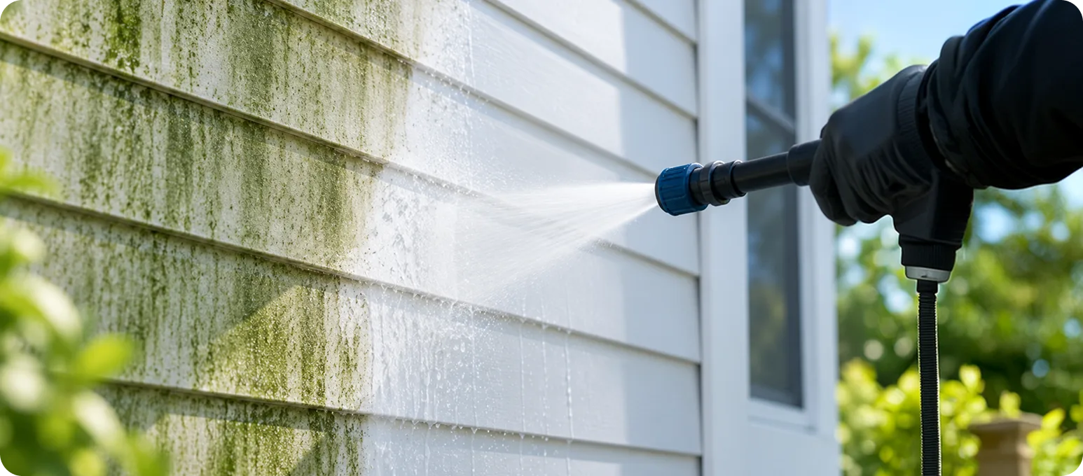 Exterior cleaning by Simply Amazing LLC in Ann Arbor, Michigan
